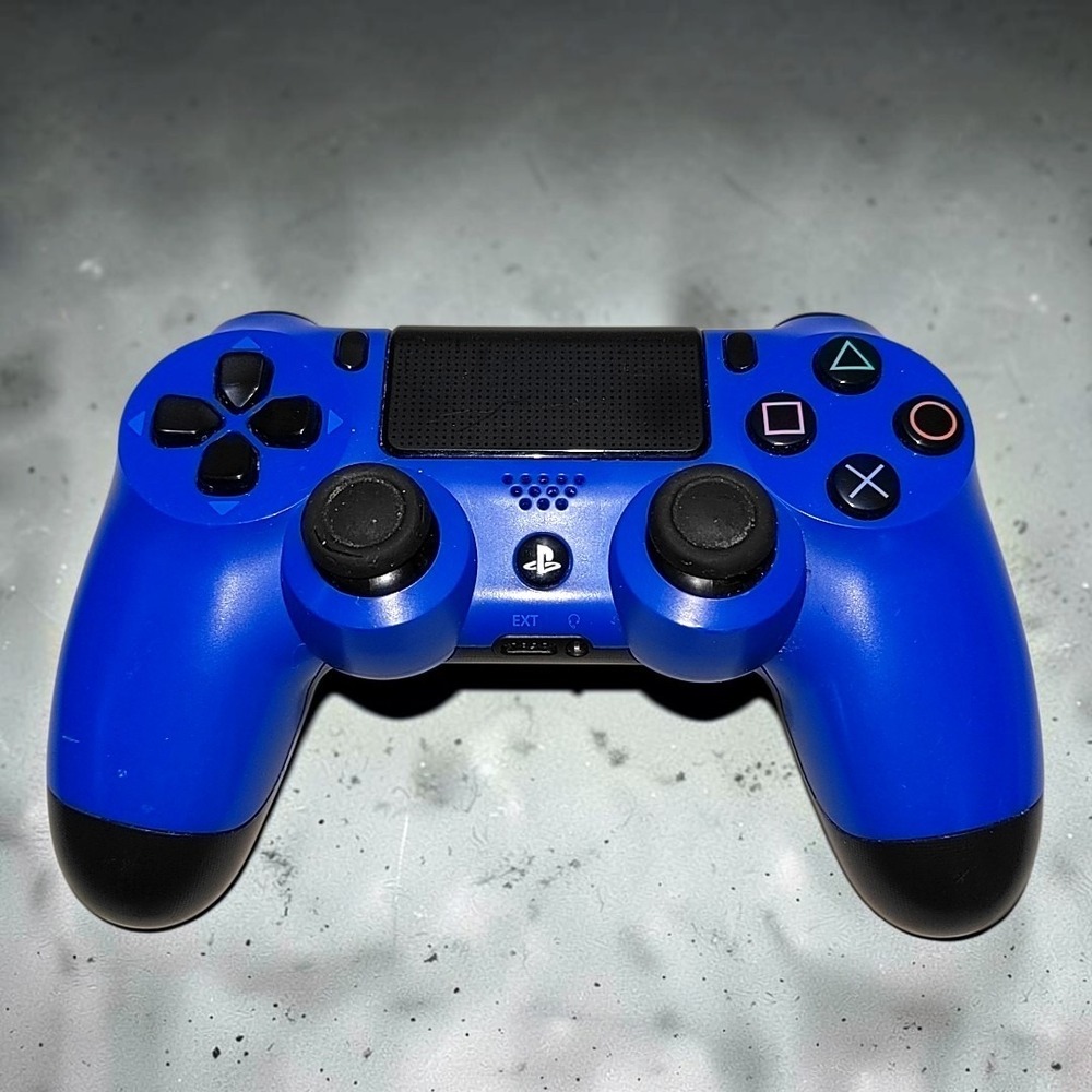 Sony PS4 DualShock 4 Wireless Controller Wave Blue Black OEM CUH-ZCT2U Genuine